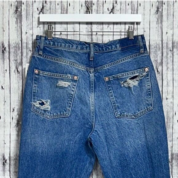 Free People Tapered Baggy Boyfriend Jeans - Picture 4 of 11